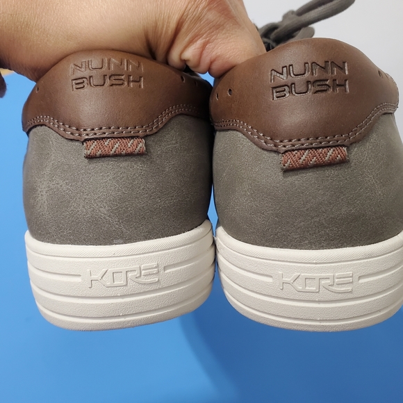 New Nunn Bush KORE City Walk Lace Oxford Walking Sneaker Charcoal Shoes Sz 12 - Picture 9 of 16